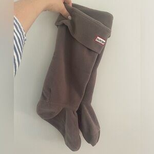 Tall Hunter boot socks
